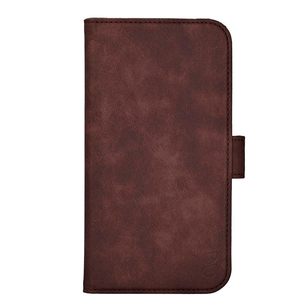 iPhone Air GEAR Faux Leather Flip Case - MagSafe Compatible - Brown