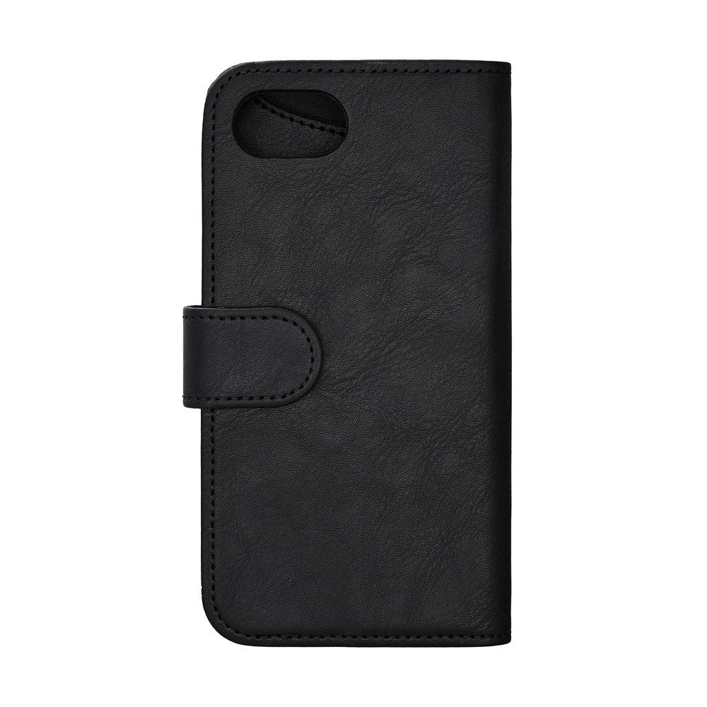 iPhone 16e GEAR Faux Leather Flip Case - MagSafe Compatible - Black