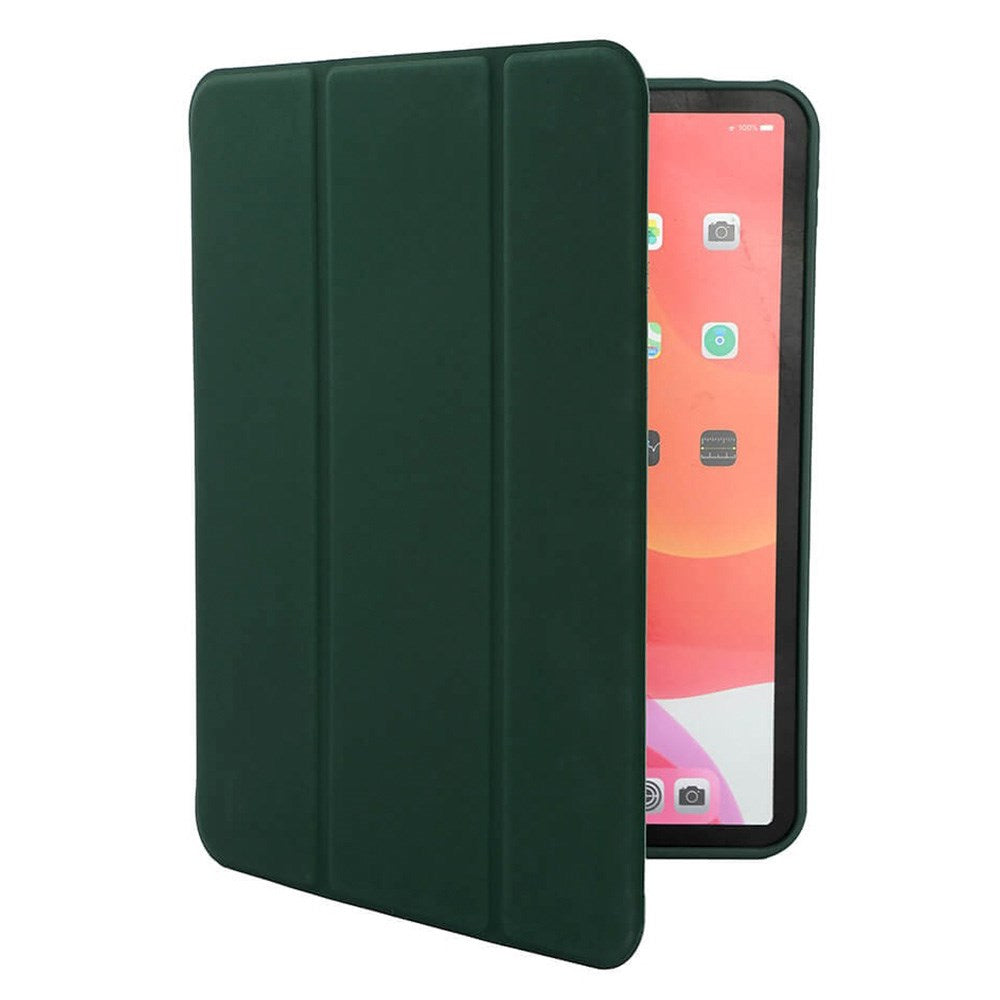 iPad 10.9" (2024/2022) GEAR Pencilpocket Leather Flip Case - Green