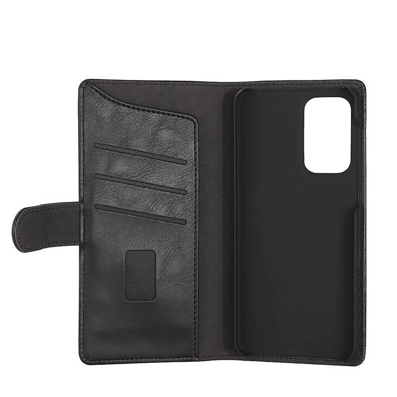 Samsung Galaxy A33 (5G) Gear Wallet - Leather Wallet Case - Black