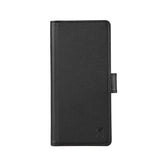 Samsung Galaxy A70 Gear Wallet - Leather Wallet Case - Black