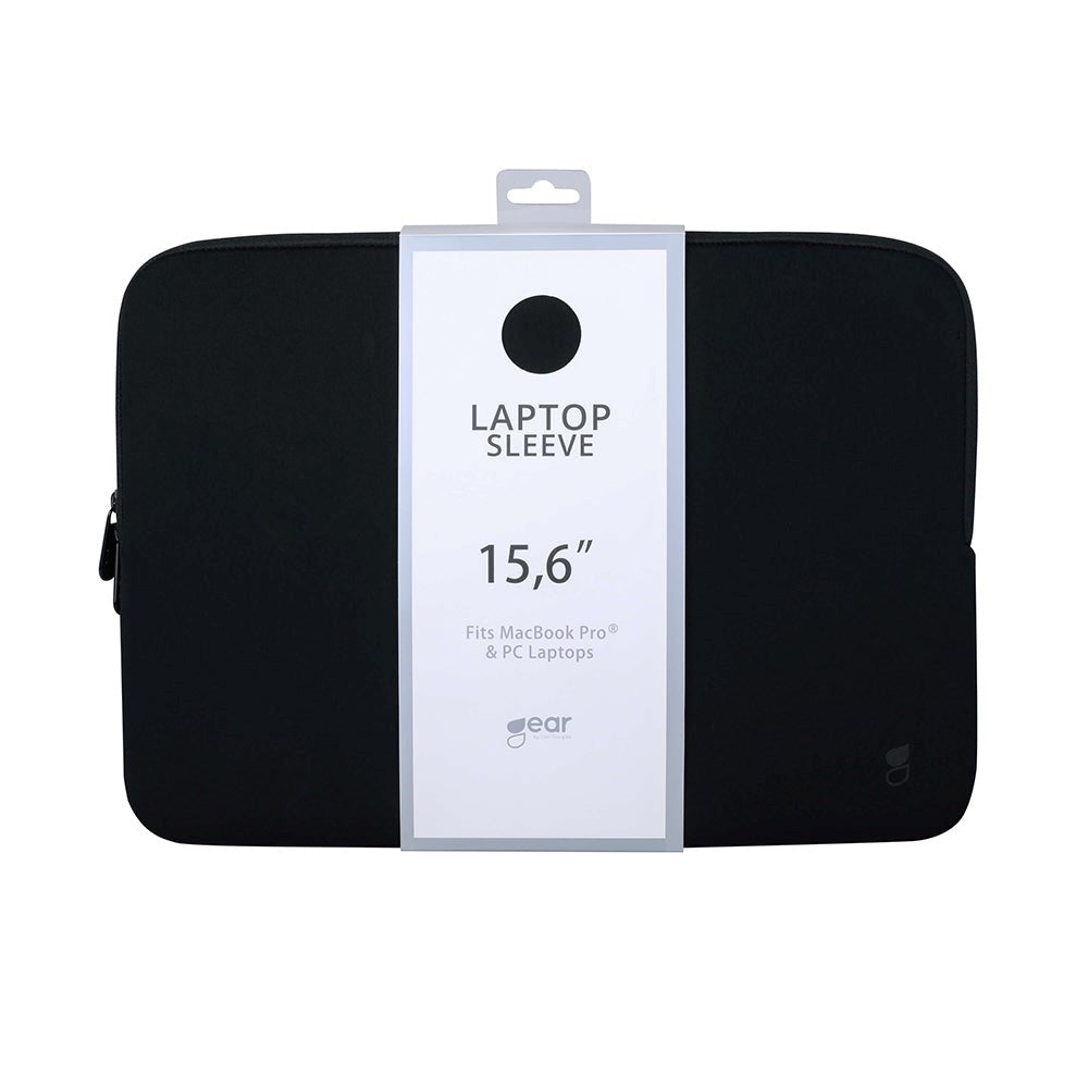 Gear Laptop Sleeve 15.6" (38.5 x 27.5 cm) - Black