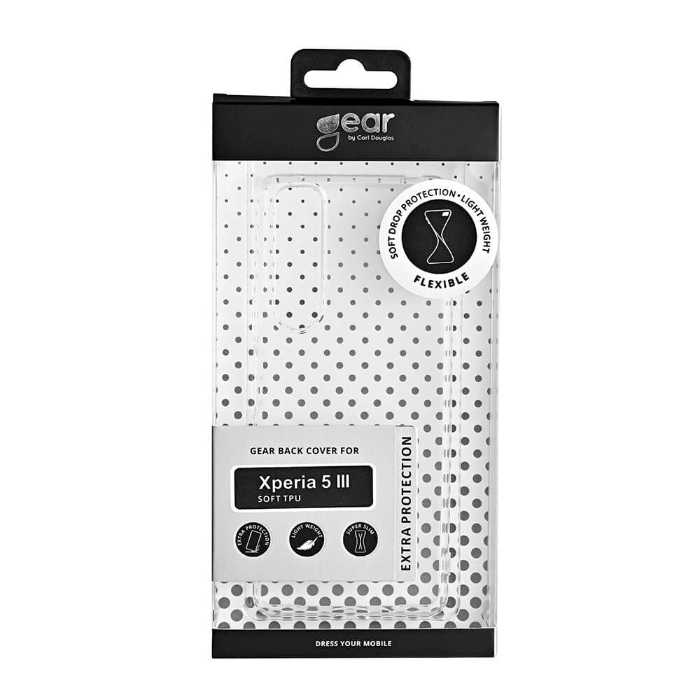 Sony Xperia 5 III GEAR Flexible Plastic Case - Transparent