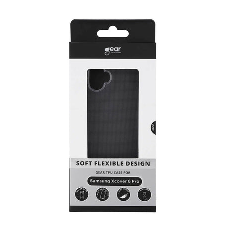 Samsung Galaxy Xcover6 Pro GEAR Flexible Plastic Case - Transparent