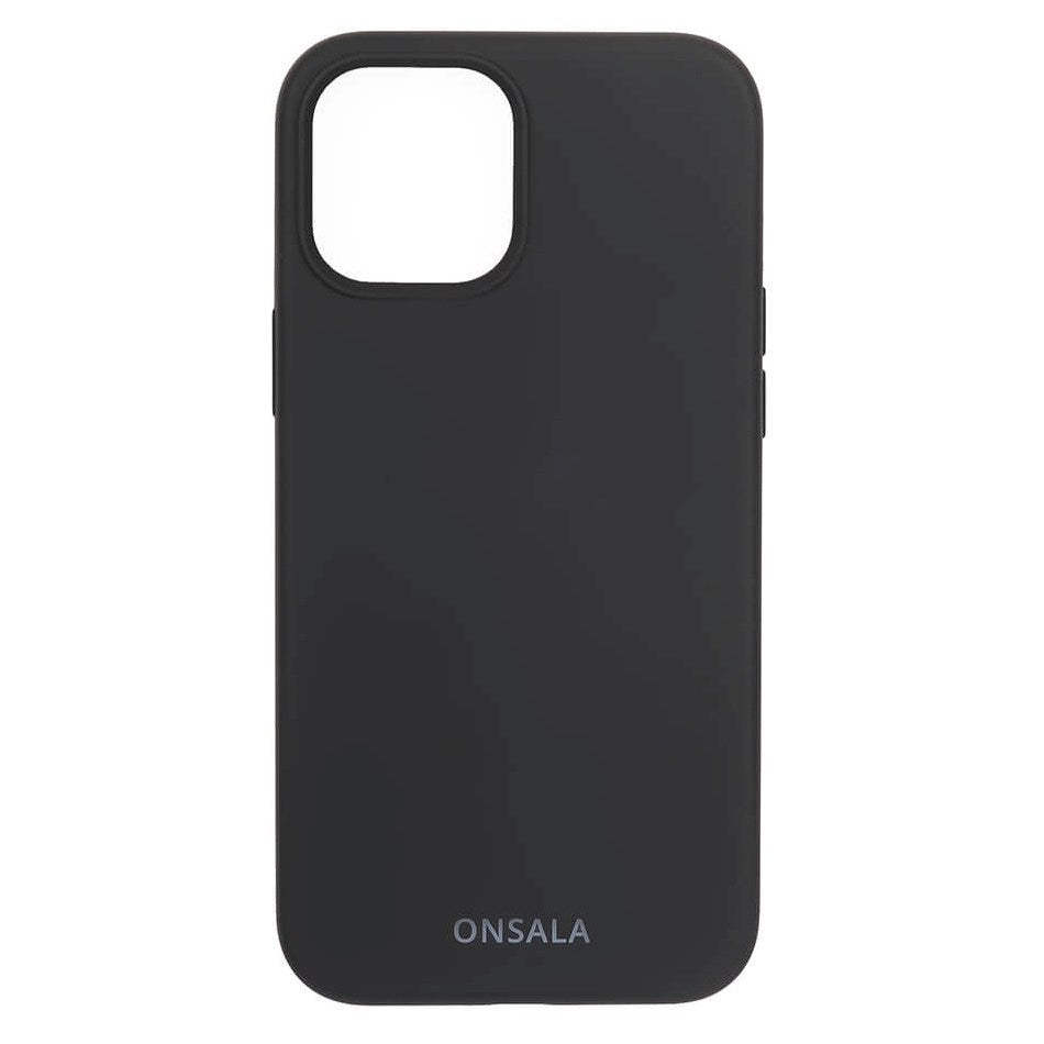 iPhone 12 / 12 Pro GEAR Onsala Collection Liquid Silicone Case - Black