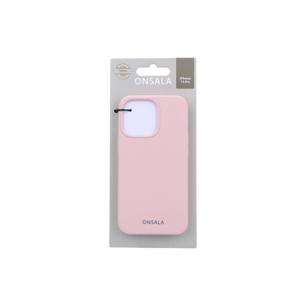 iPhone 13 Pro Onsala Collection Liquid Silicone Case - Sand Pink