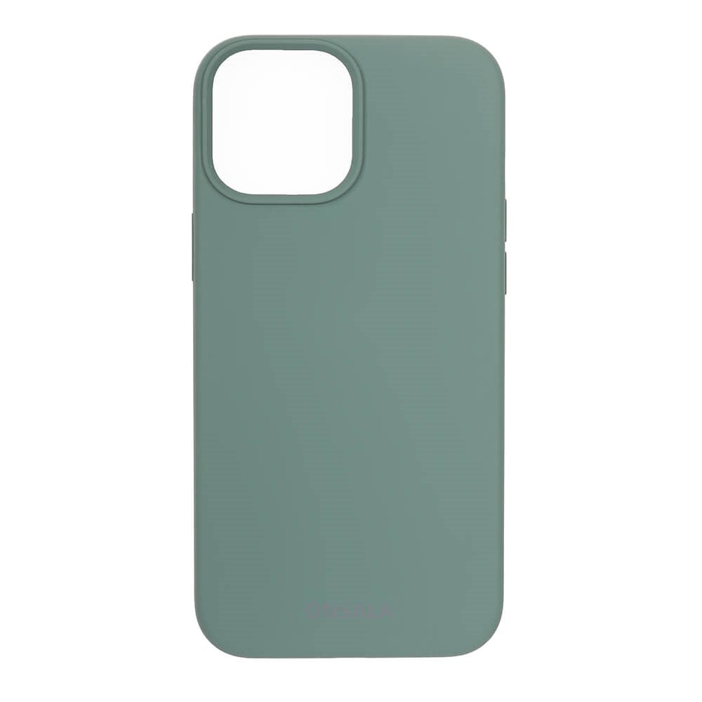 iPhone 13 Pro Max Onsala Collection Liquid Silicone Case - Pine Green