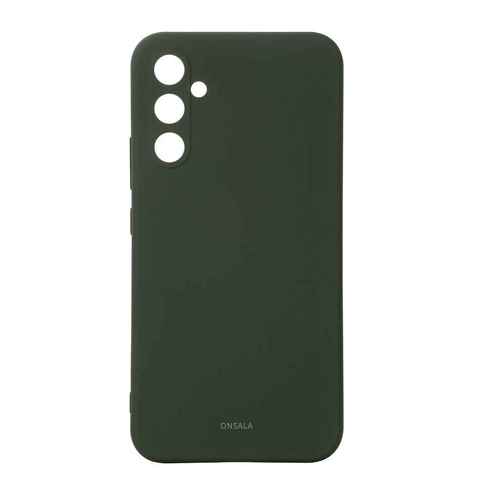 Onsala Samsung Galaxy A35 (5G) Silicone Touch Case - Olive Green