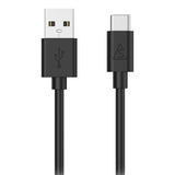 Smartline (3A/15W) USB2.0 - USB-C Cable 1 w. - Black