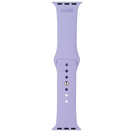 Apple Watch (42/44/SE/45/49MM) Holdit Silicone Watch Strap - Lavender