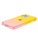 Holdit iPhone 14 / 13 Seethru Case - Gradient Bright Pink/Orange Juice