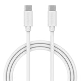 Smartline (3A/15W) USB-C to USB-C Cable 3 m. - White