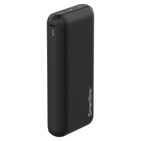 Smartline 22.5W Powerbank - 1 x USB-A (QC) & 1 x USB-C (PD) - 20000 mAh - Black