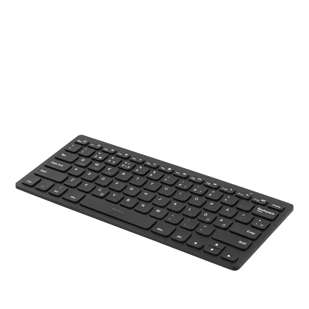 Universal Deltaco Bluetooth Keyboard TB-631 (Nordic) - Black