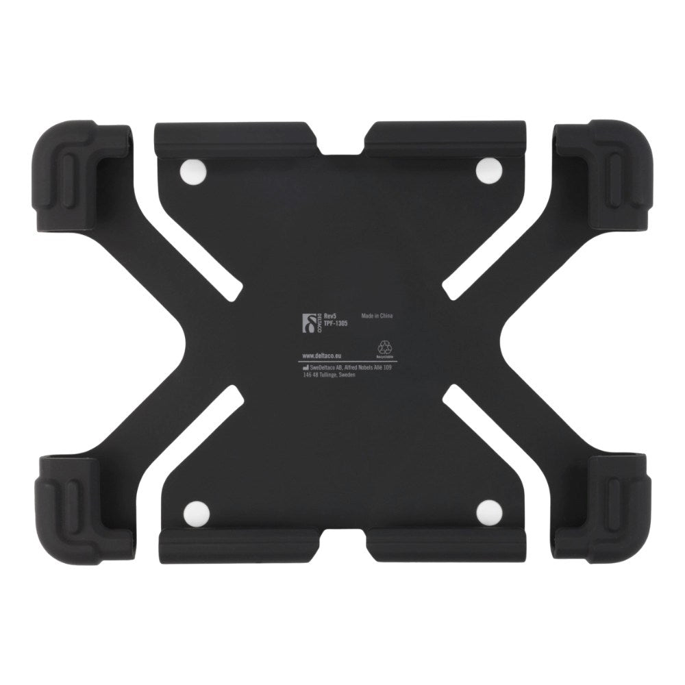 Universal 9-11,6" Deltaco Case w. Stand Function - Black