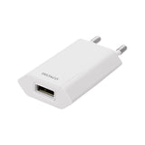 Deltaco 5V/1A 5W Wall charger w. USB-A - White