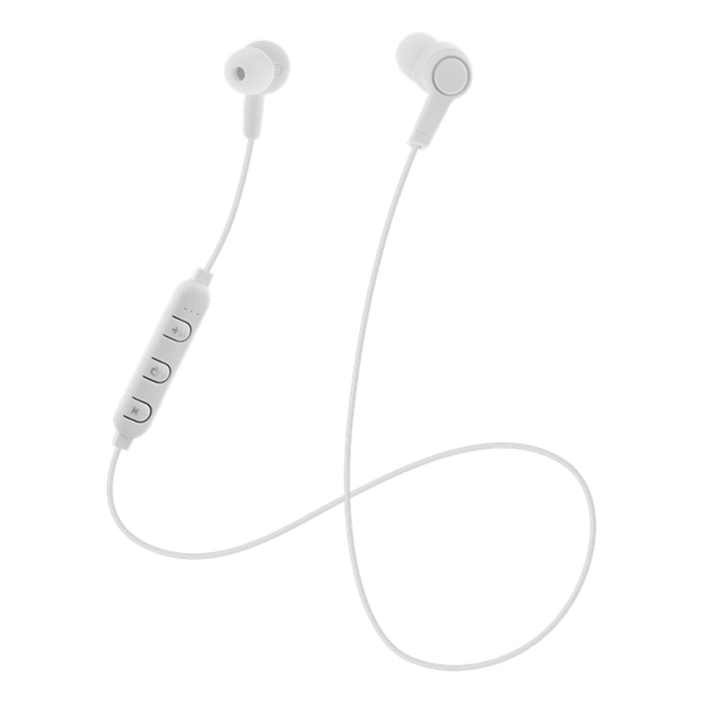 Streetz Wireless Bluetooth Sport Headset - White