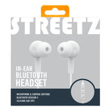 Streetz Wireless Bluetooth Sport Headset - White