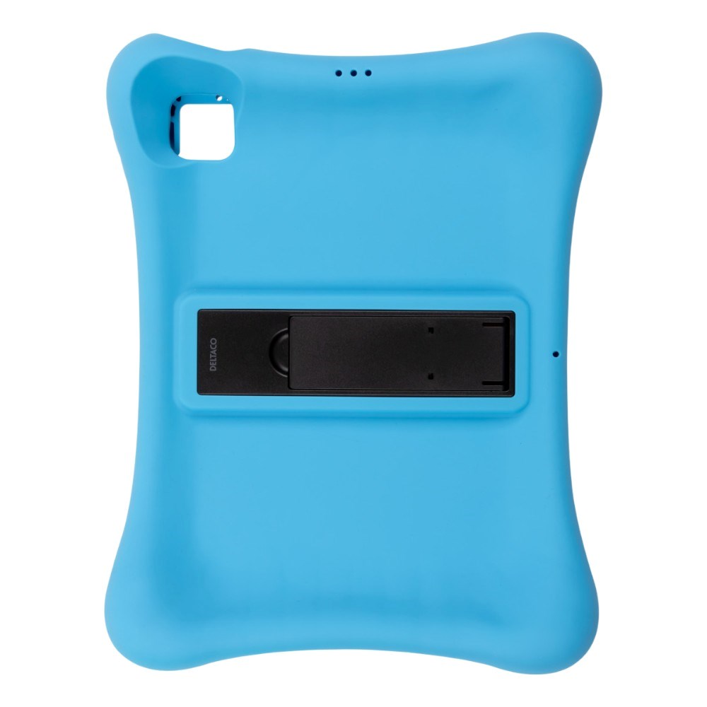 iPad Air 11 (2026-2024) / iPad 10.9" (2024-2022) / iPad Pro 11 (2022-2020) Deltaco Silicone Kids Case - Blue