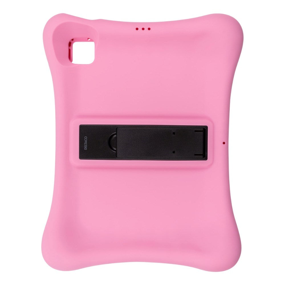 iPad Air 11 (2026-2024) / iPad 10.9" (2024-2022) / iPad Pro 11 (2022-2020) Deltaco Silicone Kids Case - Pink
