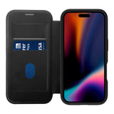 X2O iPhone 17 Mag Wallet Flip Case with Card holder - Black