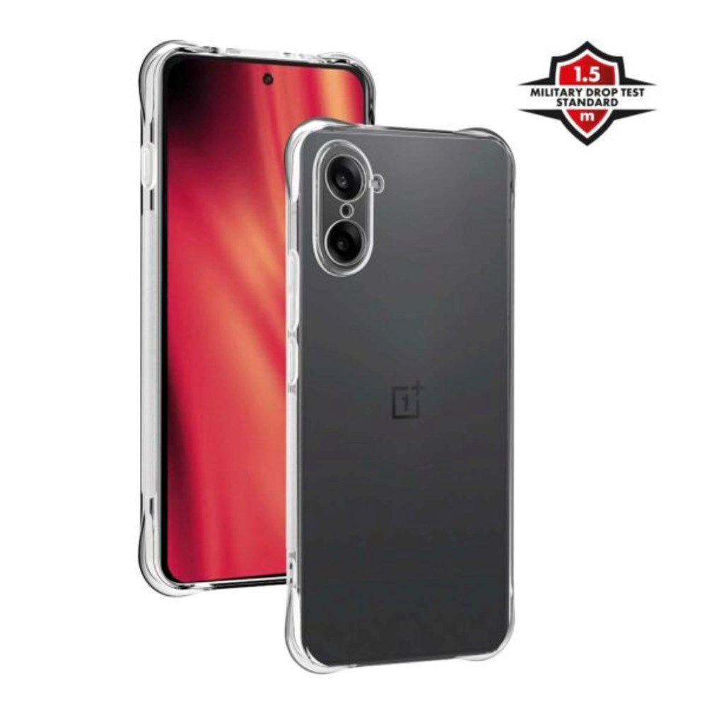 OnePlus Nord CE5 X2O Anti-Shock Plastic Case - Transparent