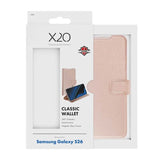 Samsung Galaxy S26 X2O Classic Wallet Flip Case - Rose Gold