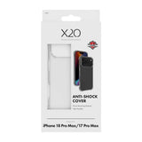iPhone 18 Pro Max / 17 Pro Max X2O Anti-Shock Case - Transparent