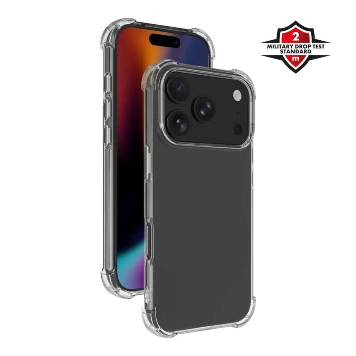 iPhone 18 Pro / 17 Pro X2O Anti-Shock Case - Transparent