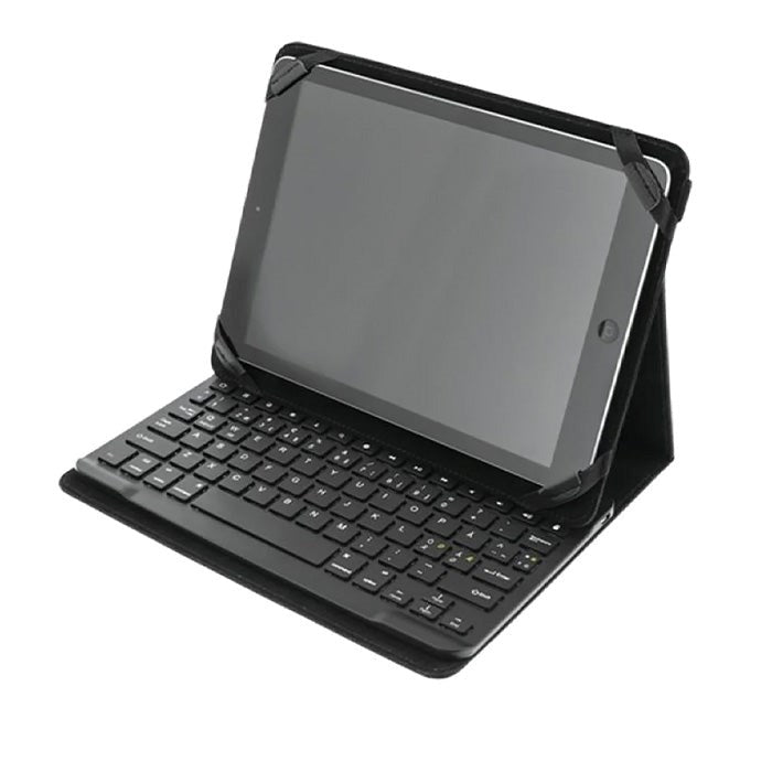 Deltaco Case & Keyboard w. Nordic Layout For  (225 x 165mm-245 x 185mm)  Tablets