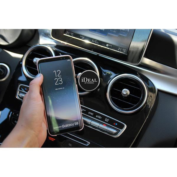 IDEAL OF SWEDEN Magnetic Car Phone Holder - Silver