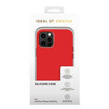 iDeal Of Sweden iPhone 12 / 12 Pro Silicone Case - Red