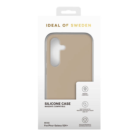 Samsung Galaxy S24+ (Plus) iDeal Of Sweden Silicone Case - MagSafe Compatible - Beige