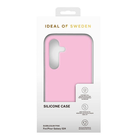 Samsung Galaxy S24 Silicone Case iDeal Of Sweden - Bubblegum Pink