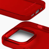 iPhone 15 Pro iDeal Of Sweden Clear Case - Radiant Red