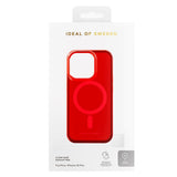 iPhone 15 Pro iDeal Of Sweden Clear Case - MagSafe Compatible - Radiant Red