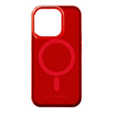 iPhone 15 Pro iDeal Of Sweden Clear Case - MagSafe Compatible - Radiant Red