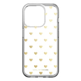 iDeal Of Sweden Clear Case for iPhone 15 Pro - Golden Hearts