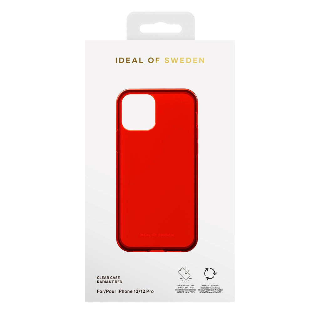 Ideal Of Sweden Clear Case for iPhone 12 / 12 Pro - Radiant Red