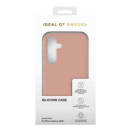 Samsung Galaxy S24+ (Plus) Silicone Case iDeal Of Sweden - Blush Pink