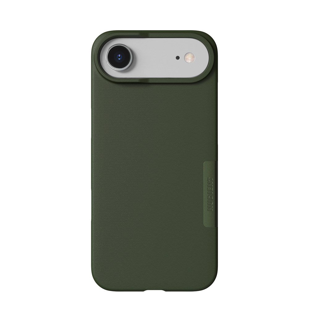 Nudient Thin Case iPhone Air Case - MagSafe Compatible - Pine Green
