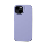 Nudient iPhone 15 Base Silicone Case - Soft Purple
