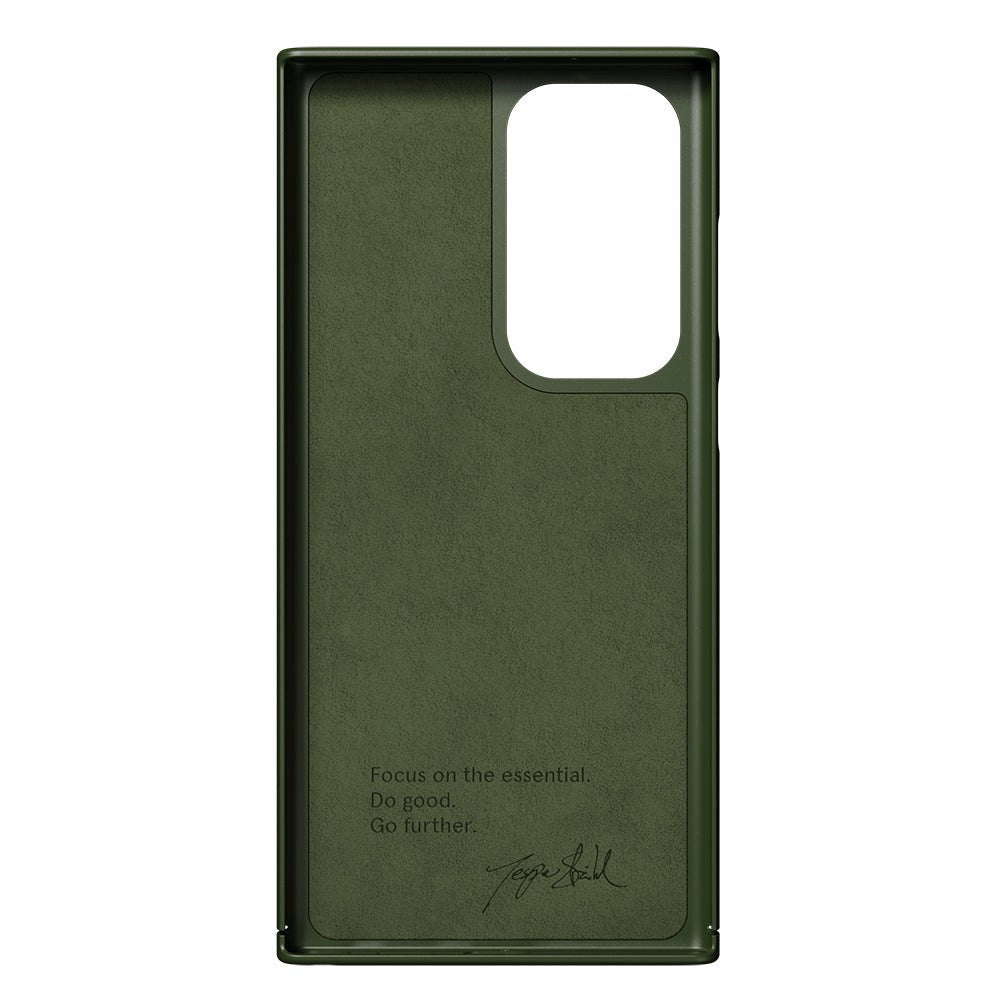 Nudient Thin Case Samsung Galaxy S23 Ultra Back Case - Pine Green