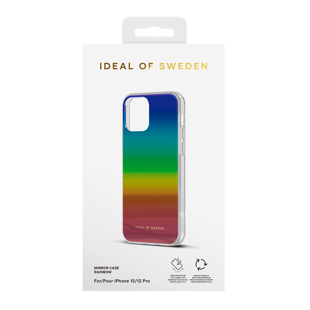 iPhone 12 Pro / 12 iDeal Of Sweden Mirror Case - Rainbow