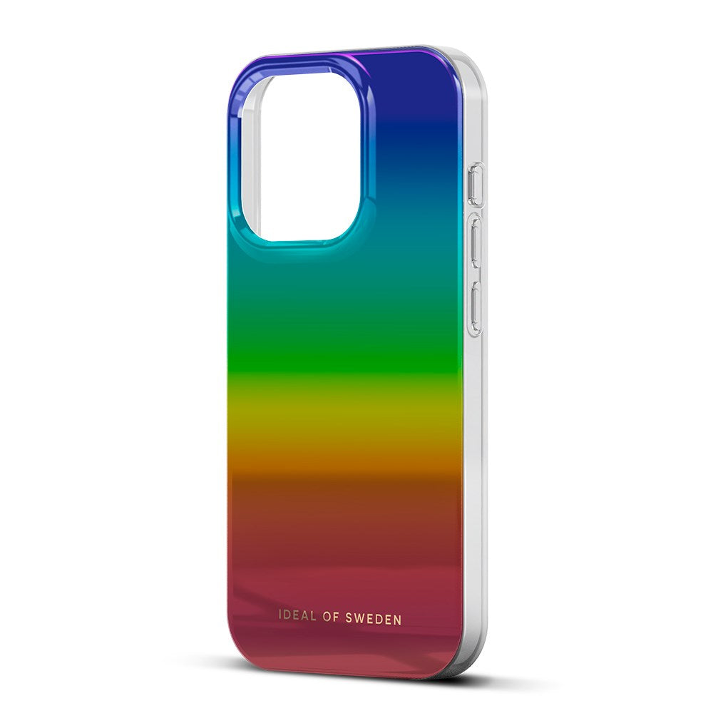 iPhone 15 Pro iDeal Of Sweden Mirror Case - Rainbow