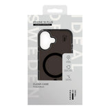 iDeal Of Sweden Clear Case for iPhone 16 Plus - MagSafe Compatible - Tinted Black