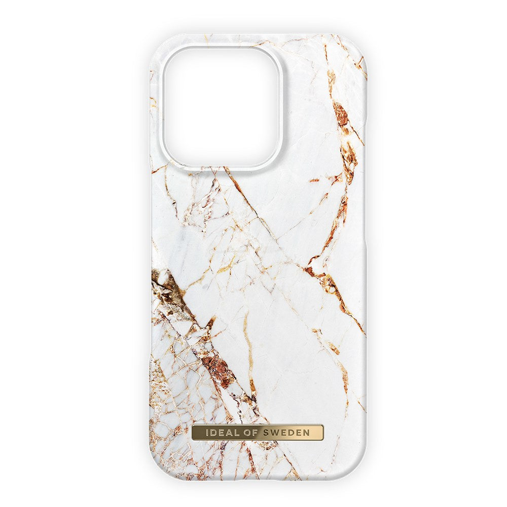 iDeal Of Sweden iPhone 16 Pro Fashion Case - MagSafe Compatible - Carrara Gold