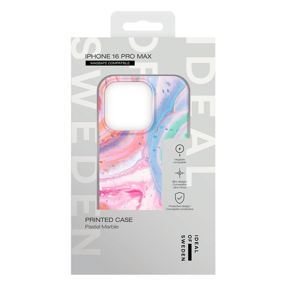 iDeal Of Sweden iPhone 16 Pro Max Fashion Case - MagSafe Compatible - Pastel Marble