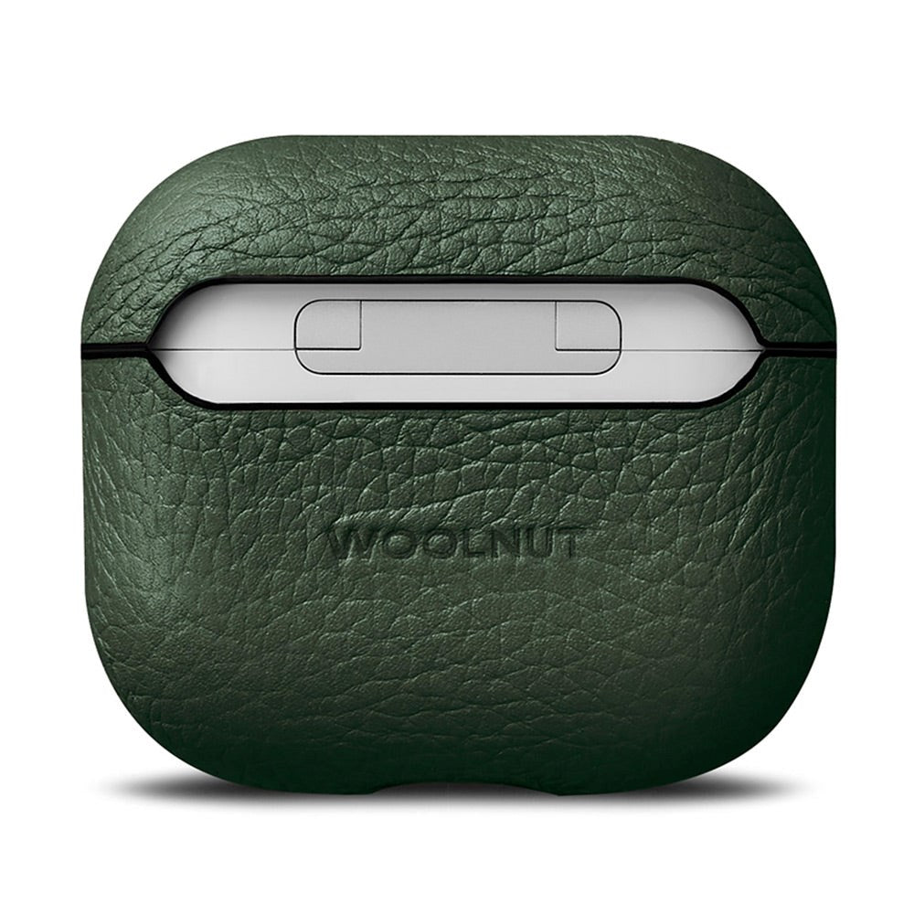 Woolnut AirPods (3rd gen.) Genuine Leather Case - Green