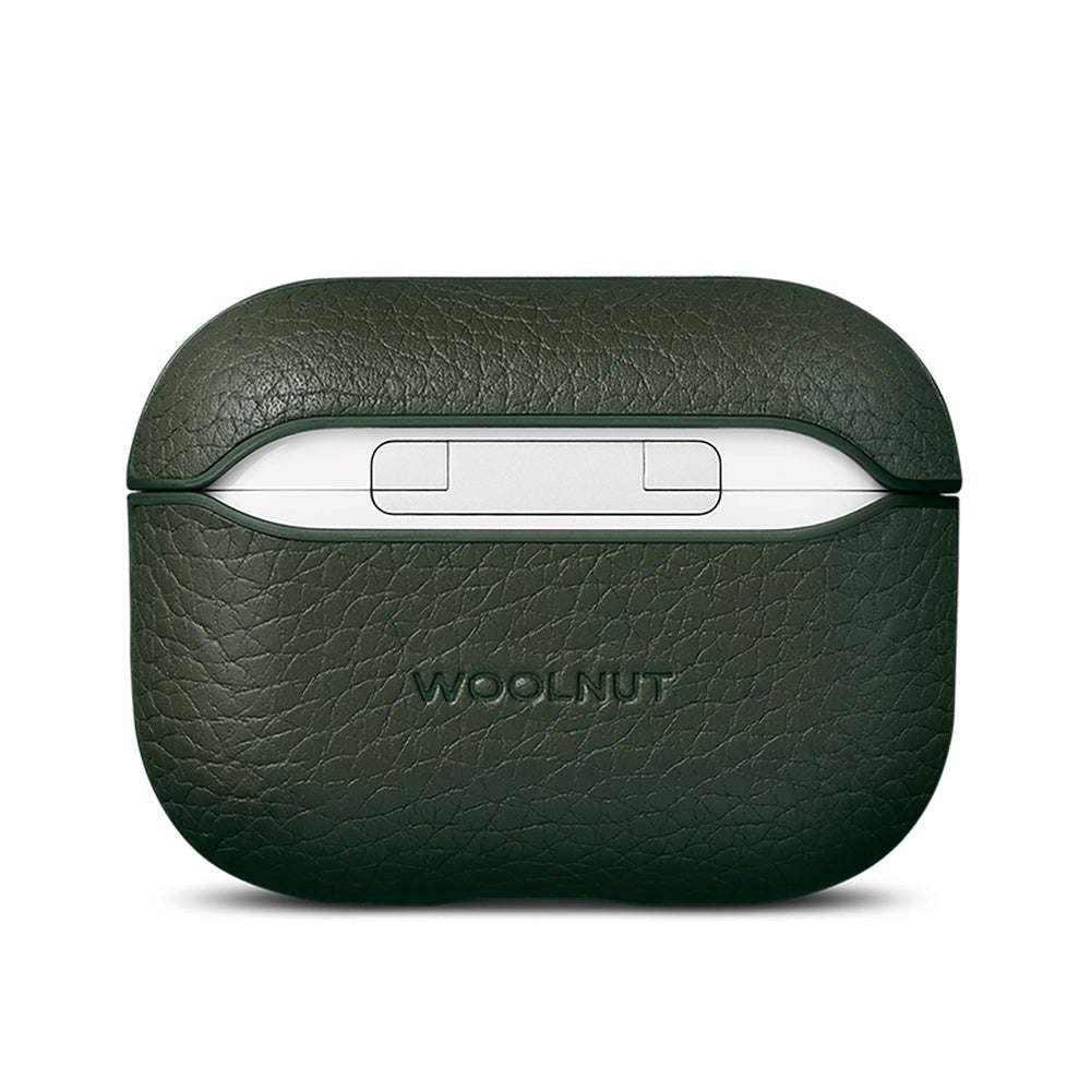 Woolnut AirPods Pro (2. gen.) Genuine Leather Case - Green